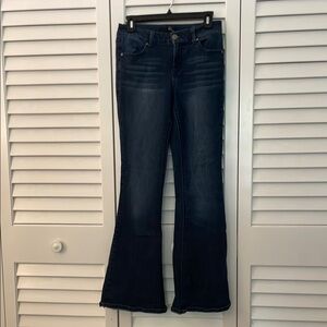 1822 Denim Women's Blue Flared Jeans